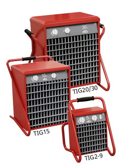 Ventilatorski grijač FRICO model TIGER